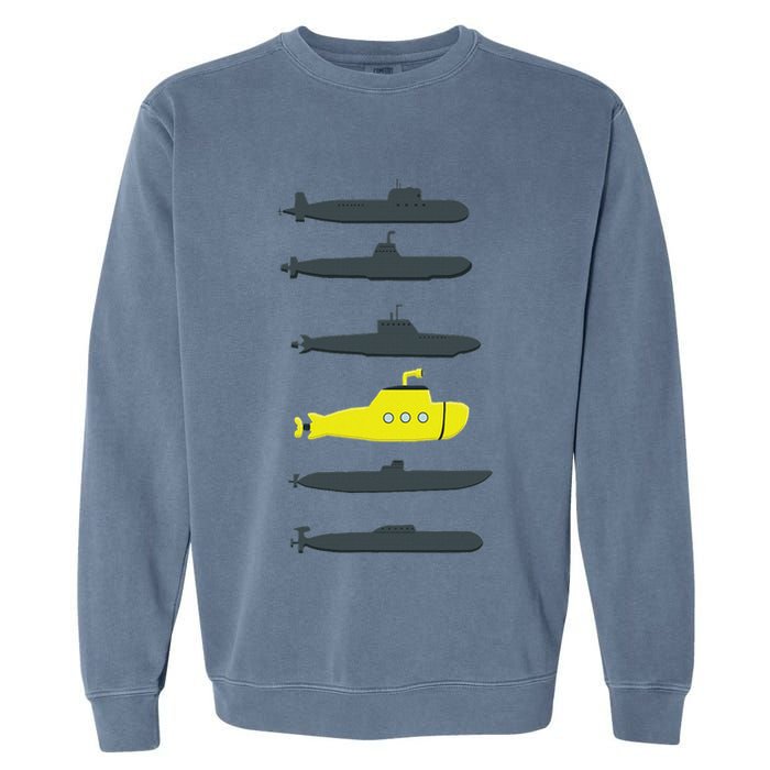 Music Submarine Uboot Submariner For Garment-Dyed Sweatshirt