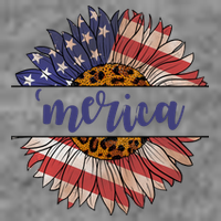 Merica Sunflower USA Vintage Sweatshirt