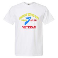 Mogadishu Somalia Veteran Operation Restore Hope War Veteran Garment-Dyed Heavyweight T-Shirt