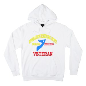 Mogadishu Somalia Veteran Operation Restore Hope War Veteran Hoodie