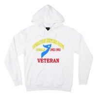 Mogadishu Somalia Veteran Operation Restore Hope War Veteran Hoodie