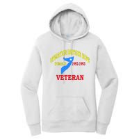 Mogadishu Somalia Veteran Operation Restore Hope War Veteran Women's Pullover Hoodie