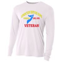 Mogadishu Somalia Veteran Operation Restore Hope War Veteran Cooling Performance Long Sleeve Crew