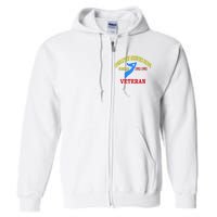 Mogadishu Somalia Veteran Operation Restore Hope War Veteran Full Zip Hoodie