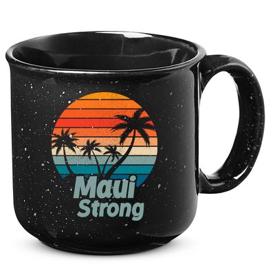 Maui Strong Vintage Sunset Wildfire 15oz Campfire Ceramic Mug
