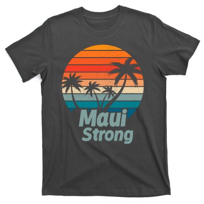 Maui Strong Vintage Sunset Wildfire T-Shirt