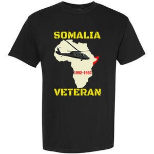 Mogadishu Somalia Veteran Operation Restore Hope War Veteran Garment-Dyed Heavyweight T-Shirt