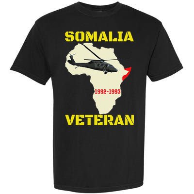 Mogadishu Somalia Veteran Operation Restore Hope War Veteran Garment-Dyed Heavyweight T-Shirt