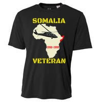 Mogadishu Somalia Veteran Operation Restore Hope War Veteran Cooling Performance Crew T-Shirt