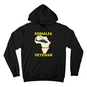 Mogadishu Somalia Veteran Operation Restore Hope War Veteran Hoodie