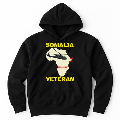 Mogadishu Somalia Veteran Operation Restore Hope War Veteran Hoodie