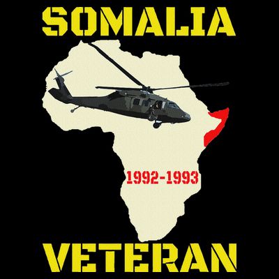 Mogadishu Somalia Veteran Operation Restore Hope War Veteran T-Shirt