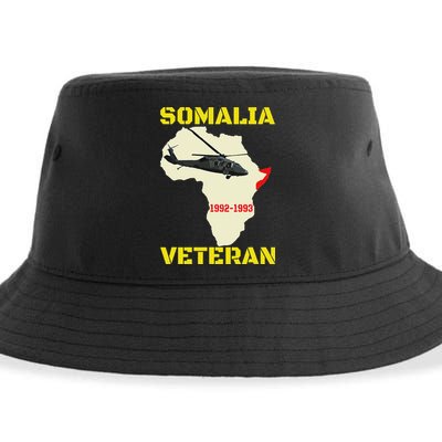 Mogadishu Somalia Veteran Operation Restore Hope War Veteran Sustainable Bucket Hat