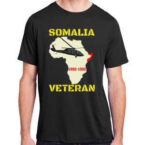 Mogadishu Somalia Veteran Operation Restore Hope War Veteran Adult ChromaSoft Performance T-Shirt