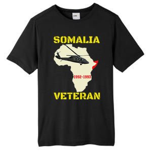 Mogadishu Somalia Veteran Operation Restore Hope War Veteran Tall Fusion ChromaSoft Performance T-Shirt