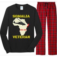 Mogadishu Somalia Veteran Operation Restore Hope War Veteran Long Sleeve Pajama Set