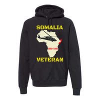 Mogadishu Somalia Veteran Operation Restore Hope War Veteran Premium Hoodie