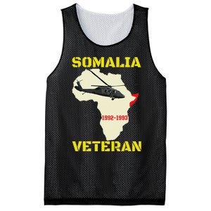 Mogadishu Somalia Veteran Operation Restore Hope War Veteran Mesh Reversible Basketball Jersey Tank