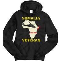 Mogadishu Somalia Veteran Operation Restore Hope War Veteran Tie Dye Hoodie