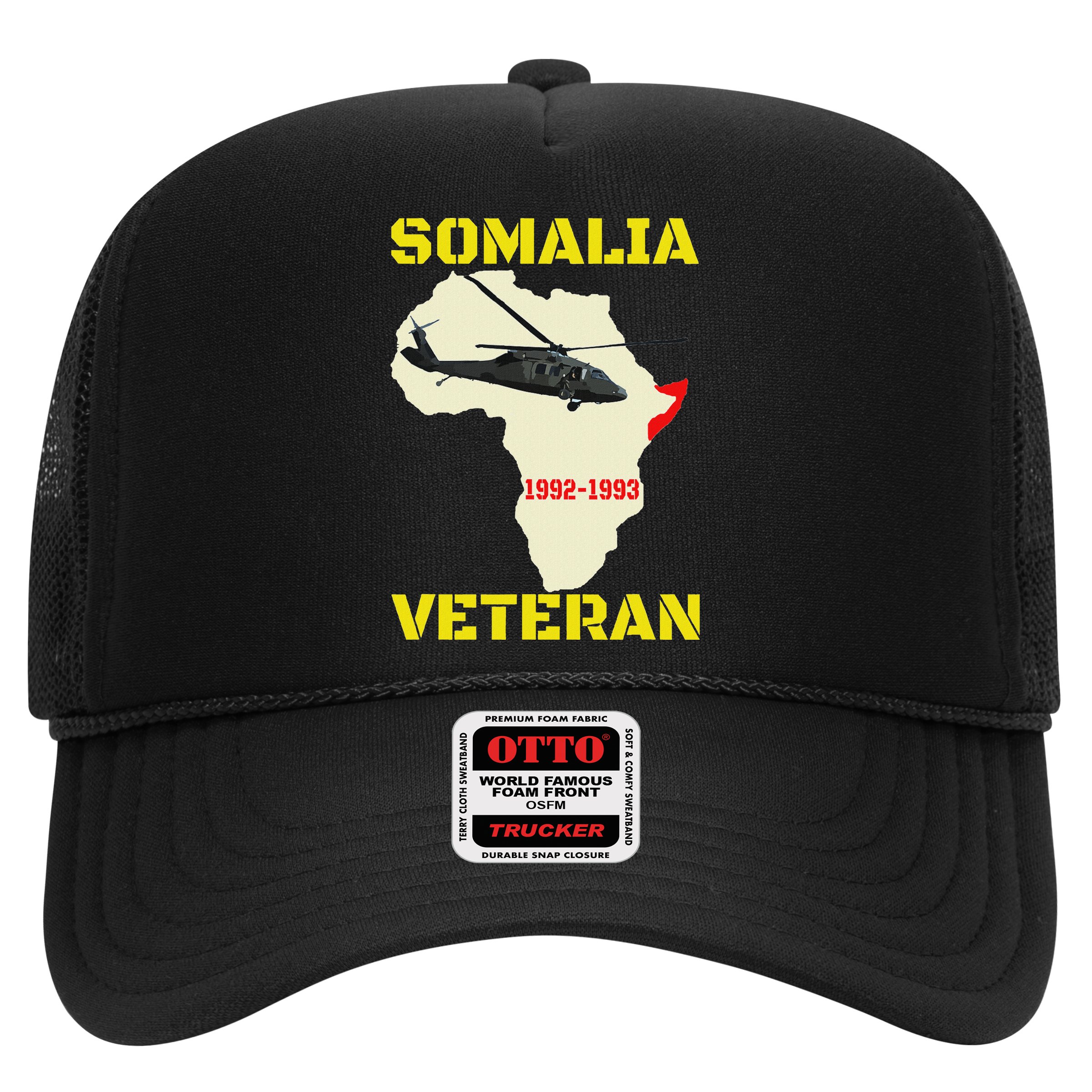 Mogadishu Somalia Veteran Operation Restore Hope War Veteran Hat