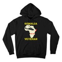 Mogadishu Somalia Veteran Operation Restore Hope War Veteran Tall Hoodie