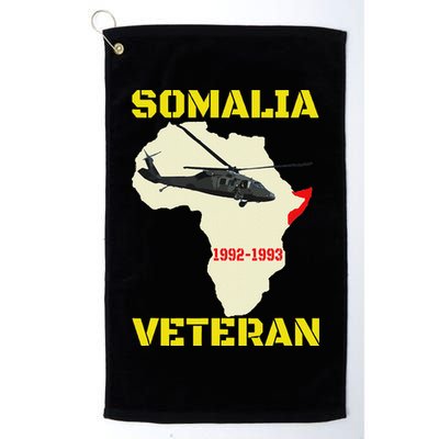 Mogadishu Somalia Veteran Operation Restore Hope War Veteran Golf Towel