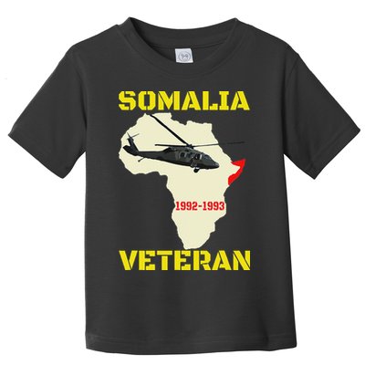 Mogadishu Somalia Veteran Operation Restore Hope War Veteran Toddler T-Shirt