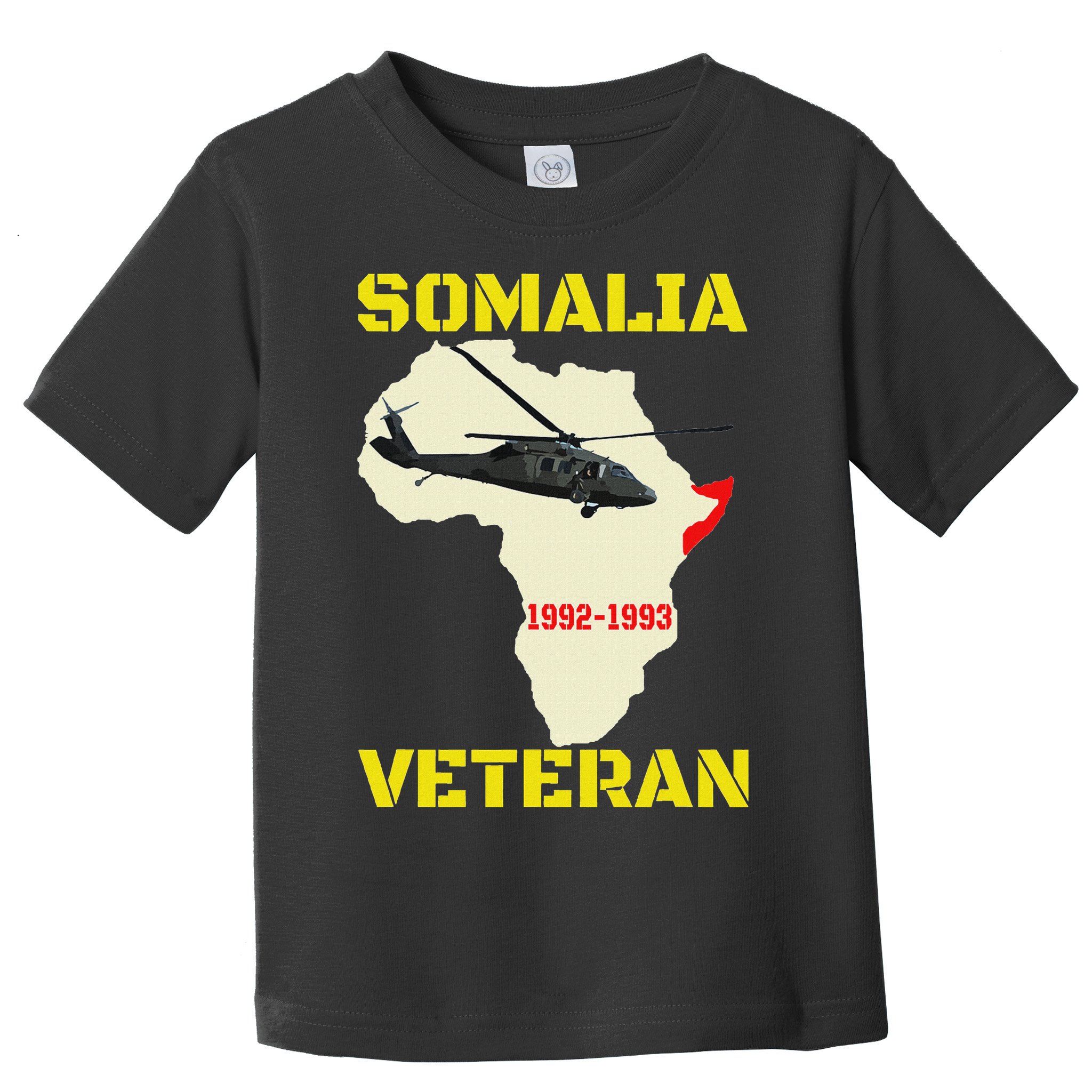 Mogadishu Somalia Veteran Operation Restore Hope War Veteran Toddler T-Shirt