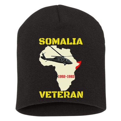 Mogadishu Somalia Veteran Operation Restore Hope War Veteran Short Acrylic Beanie