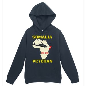 Mogadishu Somalia Veteran Operation Restore Hope War Veteran Urban Pullover Hoodie