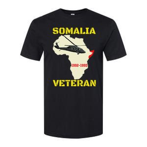 Mogadishu Somalia Veteran Operation Restore Hope War Veteran Softstyle CVC T-Shirt