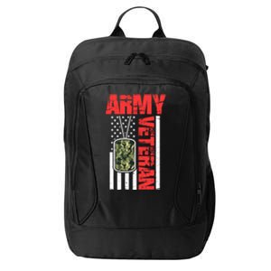 Military Soldier Veteran's Day Cute Gift Thank You Army Veteran Cute Gift City Backpack