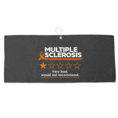 Multiple Sclerosis Very Bad Would Not Recommend Ms Awareness Large Microfiber Waffle Golf Towel