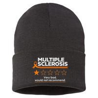 Multiple Sclerosis Very Bad Would Not Recommend Ms Awareness Sustainable Knit Beanie