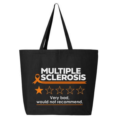 Multiple Sclerosis Very Bad Would Not Recommend Ms Awareness 25L Jumbo Tote