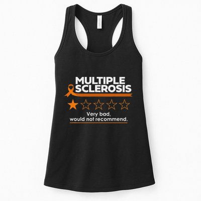 Multiple Sclerosis Very Bad Would Not Recommend Ms Awareness Womens Tank Top