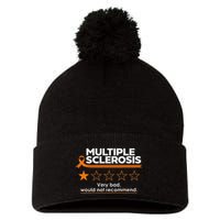 Multiple Sclerosis Very Bad Would Not Recommend Ms Awareness Pom Pom 12in Knit Beanie