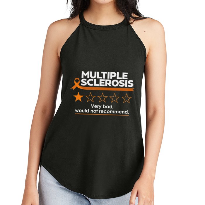 Multiple Sclerosis Very Bad Would Not Recommend Ms Awareness Women's Perfect Tri Rocker Tank