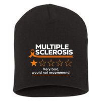 Multiple Sclerosis Very Bad Would Not Recommend Ms Awareness Short Acrylic Beanie