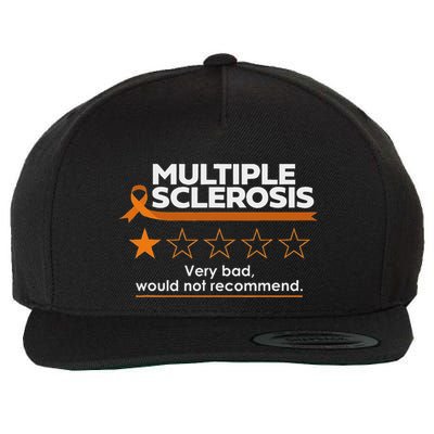 Multiple Sclerosis Very Bad Would Not Recommend Ms Awareness Wool Snapback Cap