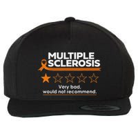 Multiple Sclerosis Very Bad Would Not Recommend Ms Awareness Wool Snapback Cap