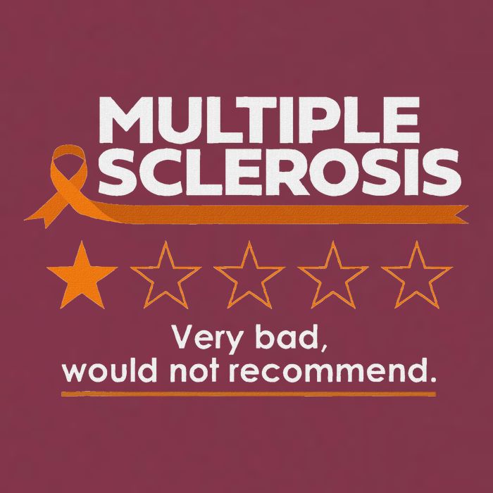 Multiple Sclerosis Very Bad Would Not Recommend Ms Awareness 16oz Travel Tumbler