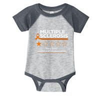 Multiple Sclerosis Very Bad Would Not Recommend Ms Awareness Infant Baby Jersey Bodysuit