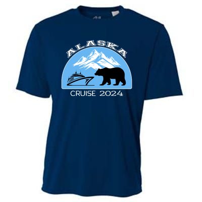 Matching Squad Vacation Alaska Cruise 2024 Cooling Performance Crew T-Shirt