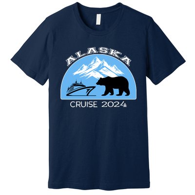 Matching Squad Vacation Alaska Cruise 2024 Premium T-Shirt