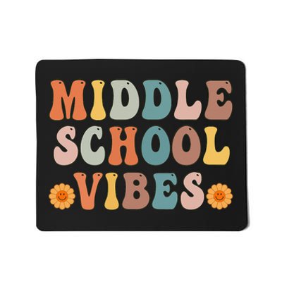 Middle School Vibes First Day of School Mousepad