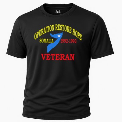 Mogadishu Somalia Veteran Operation Restore Hope War Veteran Performance Shirt
