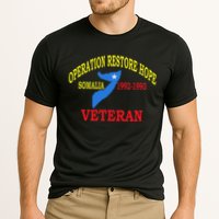 Mogadishu Somalia Veteran Operation Restore Hope War Veteran Cooling Performance Crew T-Shirt
