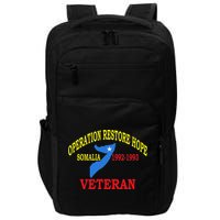 Mogadishu Somalia Veteran Operation Restore Hope War Veteran Impact Tech Backpack
