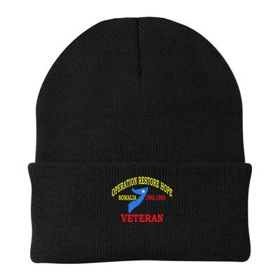 Mogadishu Somalia Veteran Operation Restore Hope War Veteran Beanie